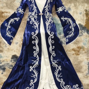 Gelin bindallı kaftan takımı